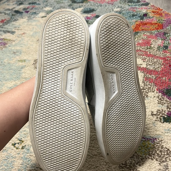 Cole Haan Grand Series Slip on White Sneakers Size 8.5 - Picture 3 of 8